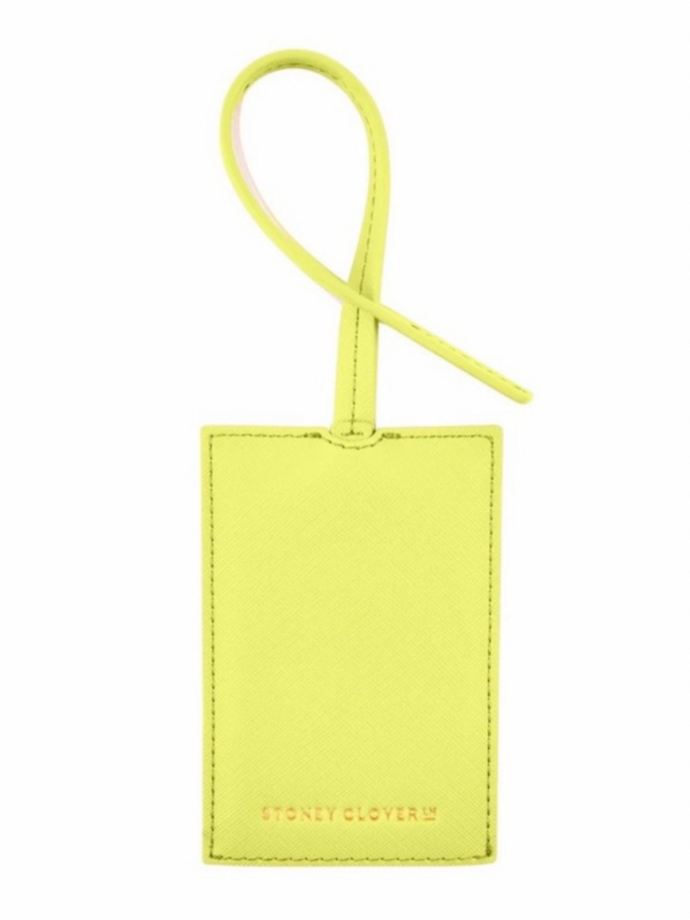 NWOT Stoney Clover Lane Luggage Tag in LIME - HTF Color!